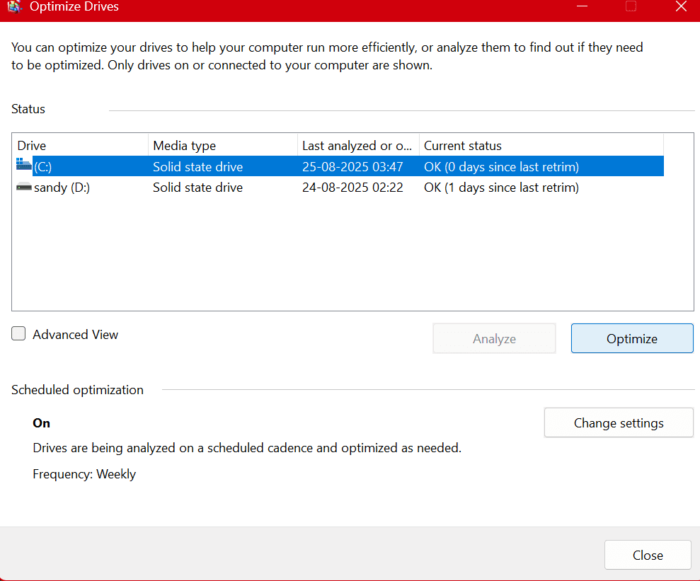 How to optimize C drive in Windows 10 and Windows 11 to improve boot speed
