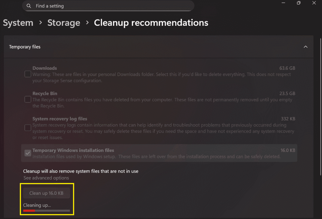Windows 11 Folder Properties window showing folder details to Check Folder Size in Windows 11