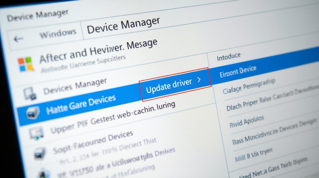 Update printer driver using Device Manager in Windows 10/11