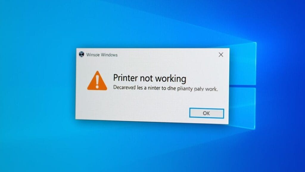 Printer Not Working error in Windows 10/11 – Troubleshooting Guide