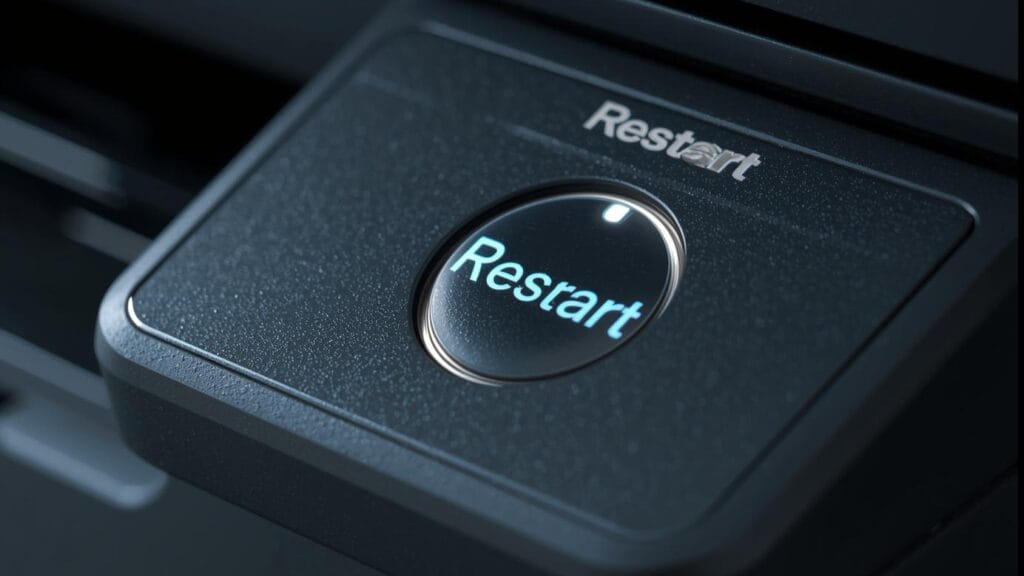 Fix Printer Not Working by restarting printer in Windows