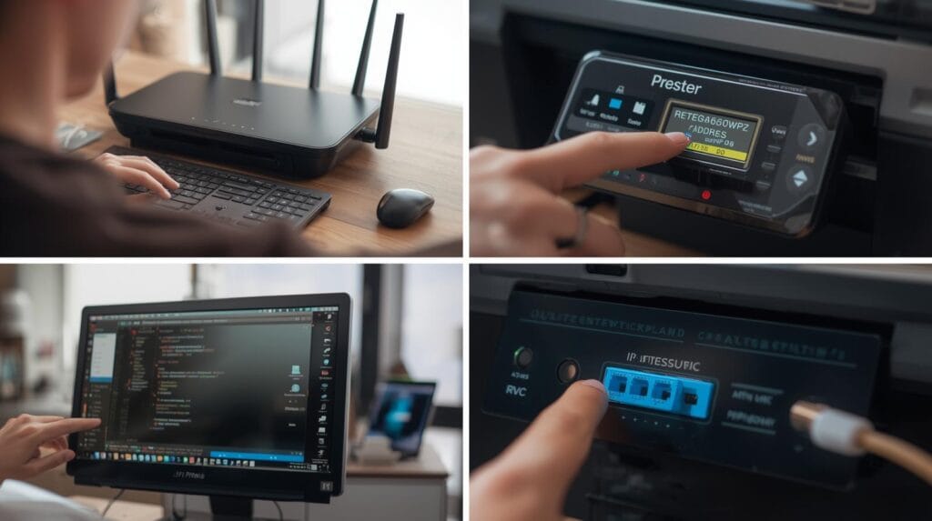 Printer Not Working in Windows 10/11 – Check printer network properties