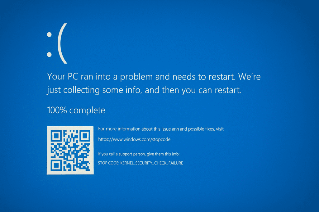 Featured image showing Blue Screen of Death (BSOD) error fix guide for Windows 10/11