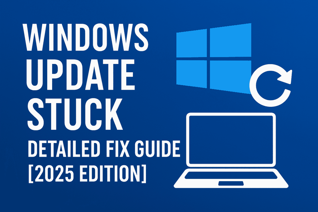 Windows Update Stuck Fix Guide – Step by Step Solutions for Windows 10/11